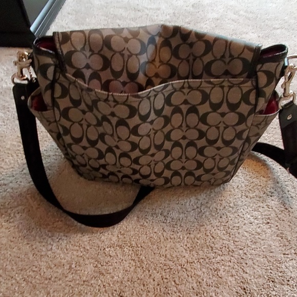 Coach messenger baby bag (used once)